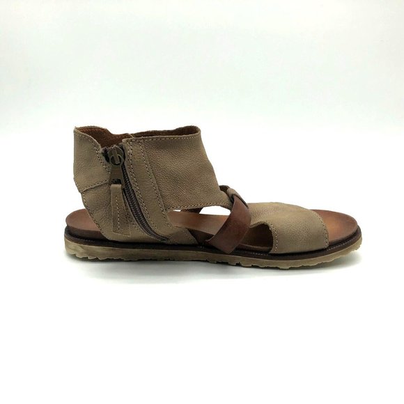 Miz Mooz Brown and Tan Sandals Tamsyn - Picture 2 of 16